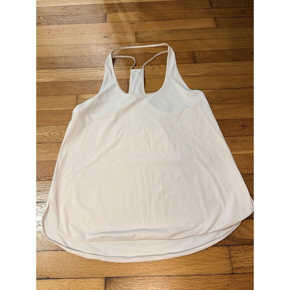 Lululemon Size 12 Water Bound Singlet Tank Top Light Pink - Picture 2 of 4